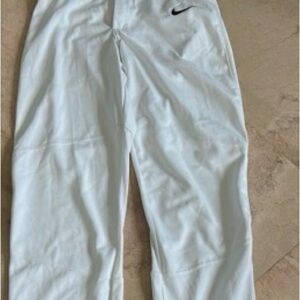 Nike White Baseball Pants
